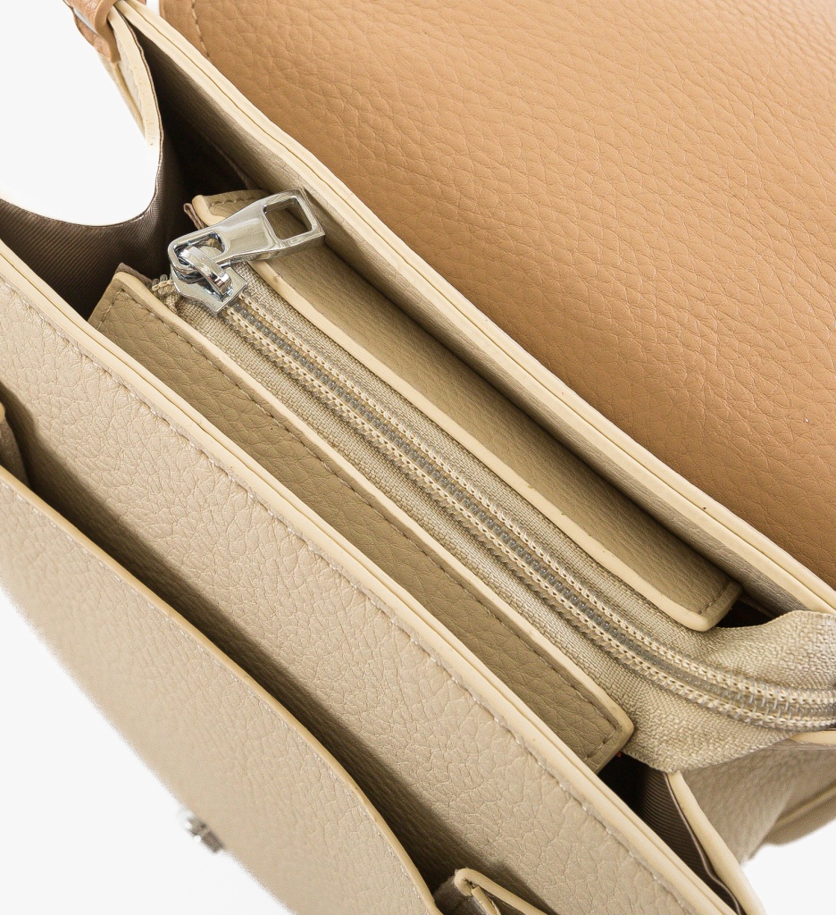 Rucsac Dama Tytane Bej - Elegant și Versatil - imagine 6