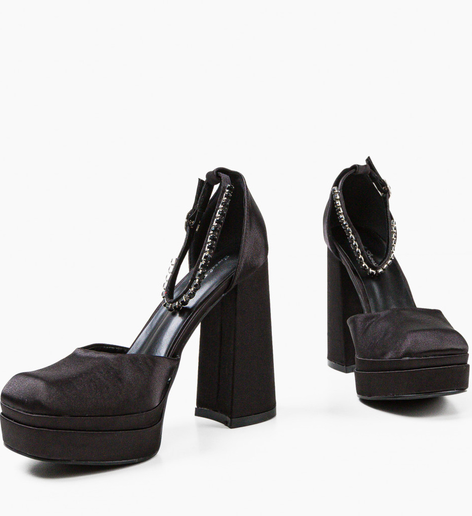 Pantofi Servaas Negri Eleganți - imagine 2