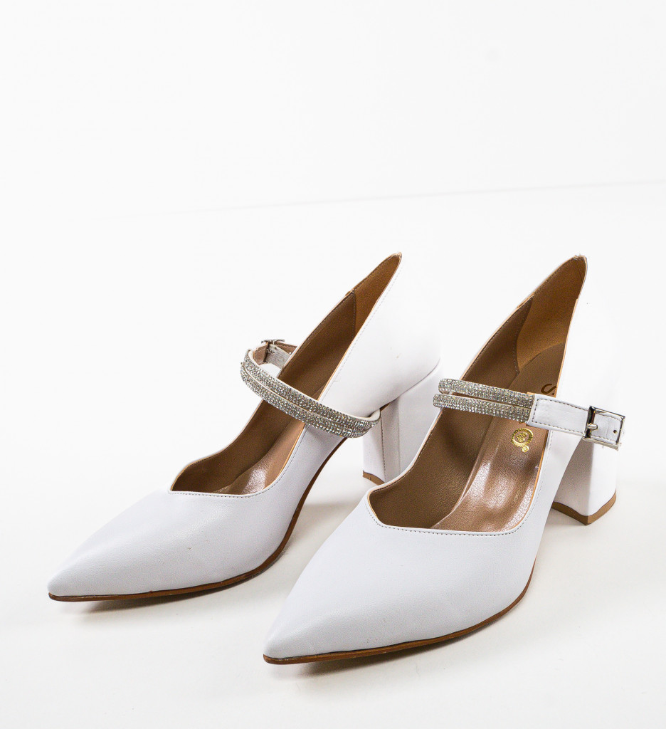 Pantofi Toc Gernyb Albi - Eleganță și Stil - imagine 7