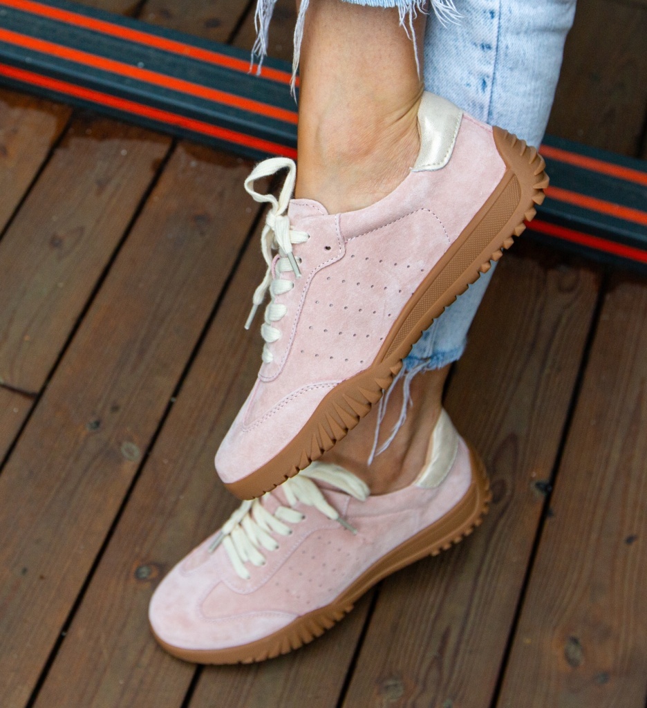 Sneakers Dama Nygery Roz Comod & Stilat - imagine 4