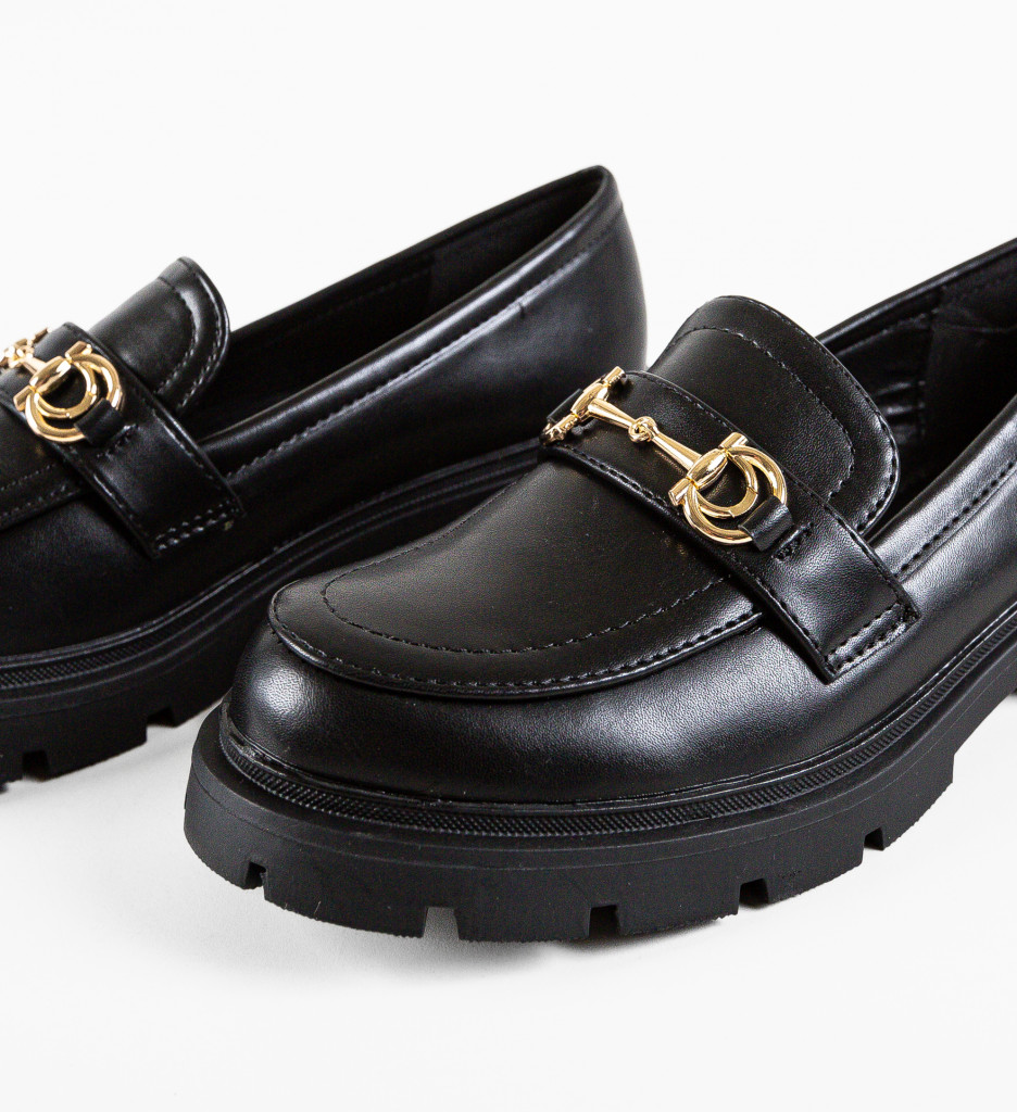 Pantofi Casual Sloan Negri - Confort și Stil Zilnic - imagine 7