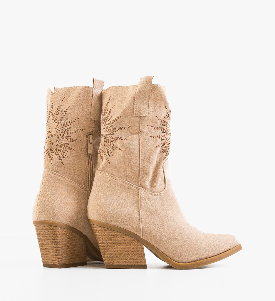 Botine Dama Iwan Bej - Eleganță și Confort - imagine 4