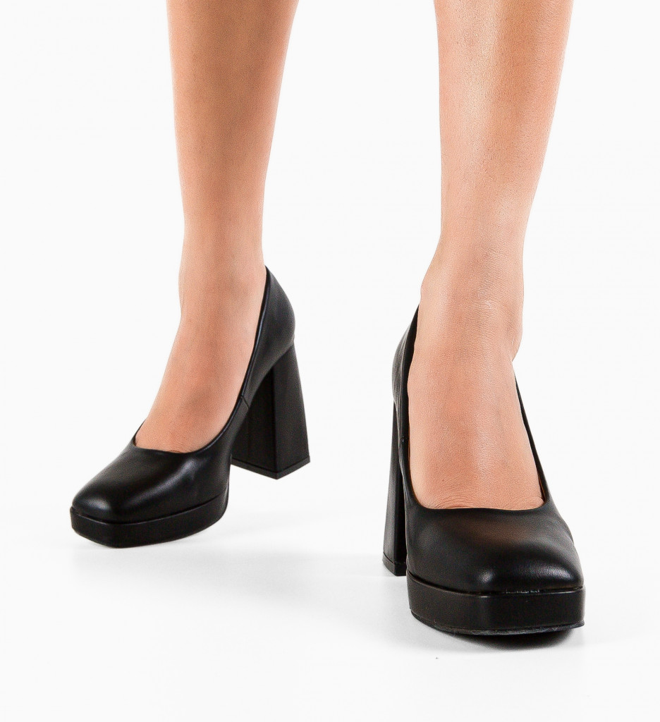 Pantofi cu toc Violet Negri - Eleganță maximă - imagine 2