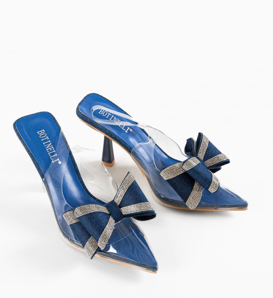 Pantofi cu Toc Albastri - Eleganță și Confort - imagine 8