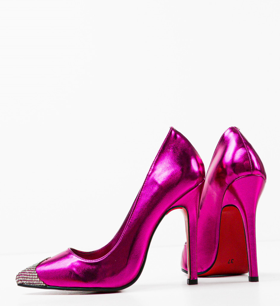 Pantofi Laputc Fuchsia - Eleganță și Stil - imagine 5
