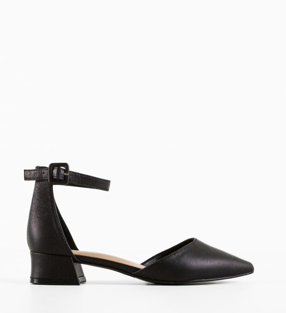 Pantofi Dama Althea Negri cu Toc Eleganți - imagine 8