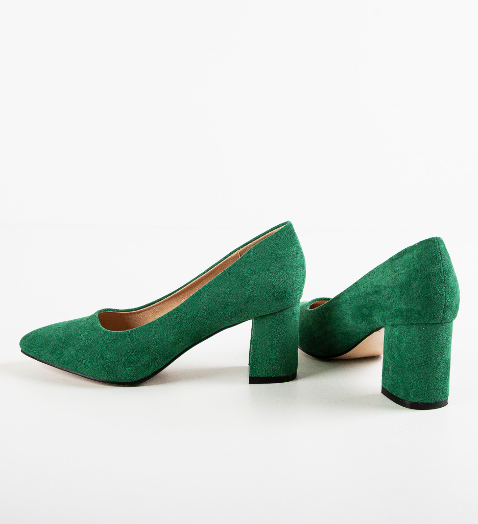Pantofi Brook Verzi | Eleganță și Stil Unic - imagine 6
