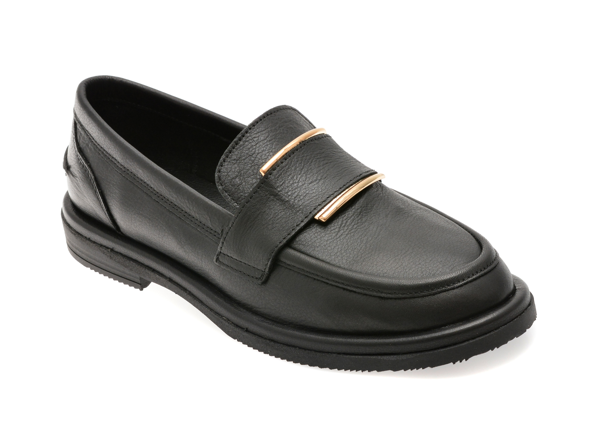 Mocasini Image Negri din Piele Naturală - Eleganță și Confort