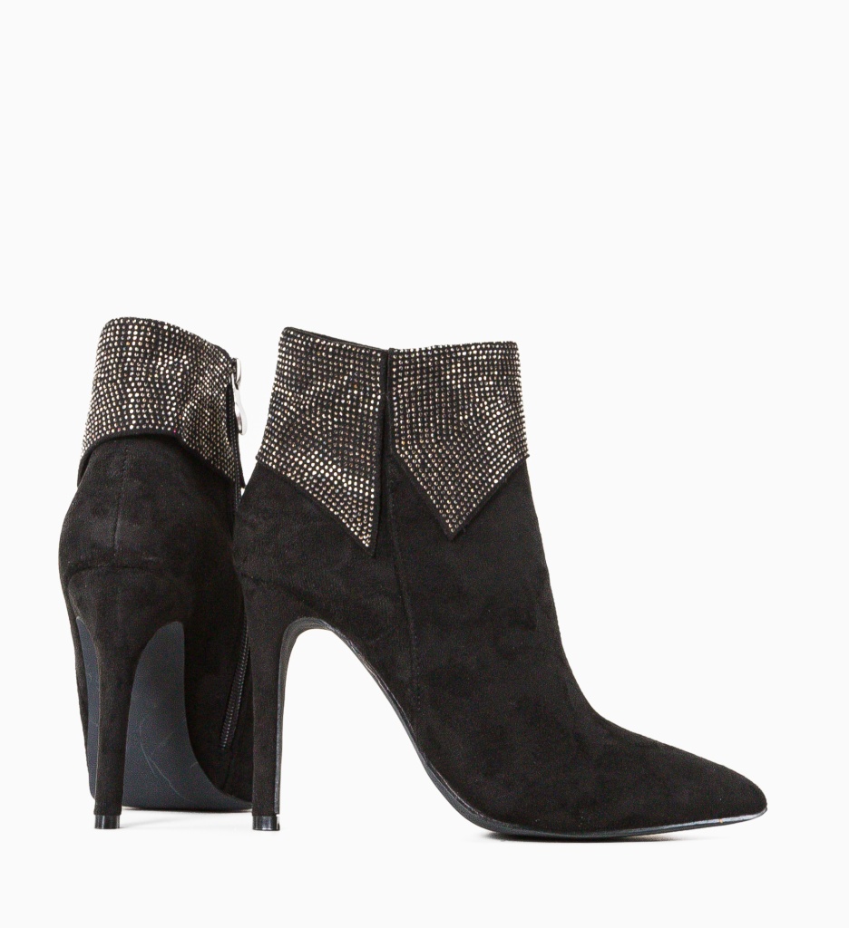 Botine Dama Emmerso Negre - Eleganță și Stil - imagine 6