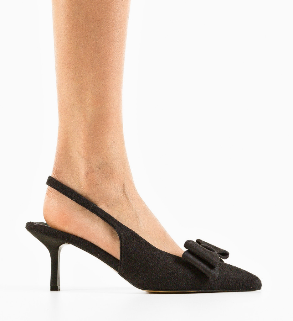 Pantofi Hugo Negri 2 cu toc elegant - imagine 8