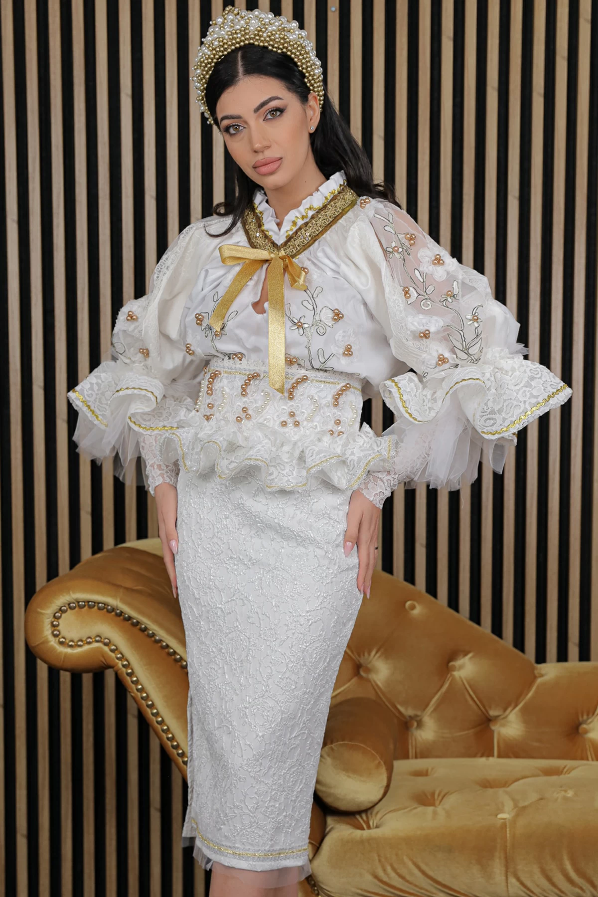 Brâu Rouă de Lumină Legendaria - Eleganță Tradițională