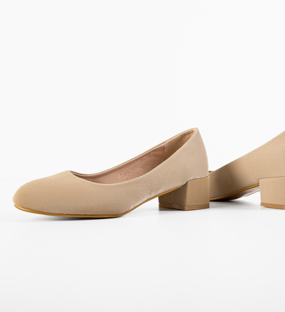 Pantofi dama Nora Bej 2 - Eleganță și confort - imagine 5