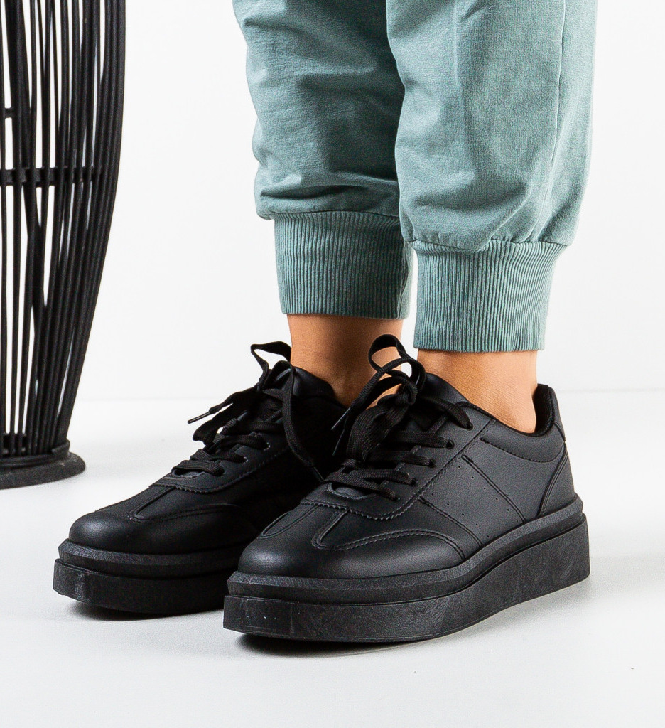 Sneakers Bjorn Negri | Confort și Stil Sport - imagine 3
