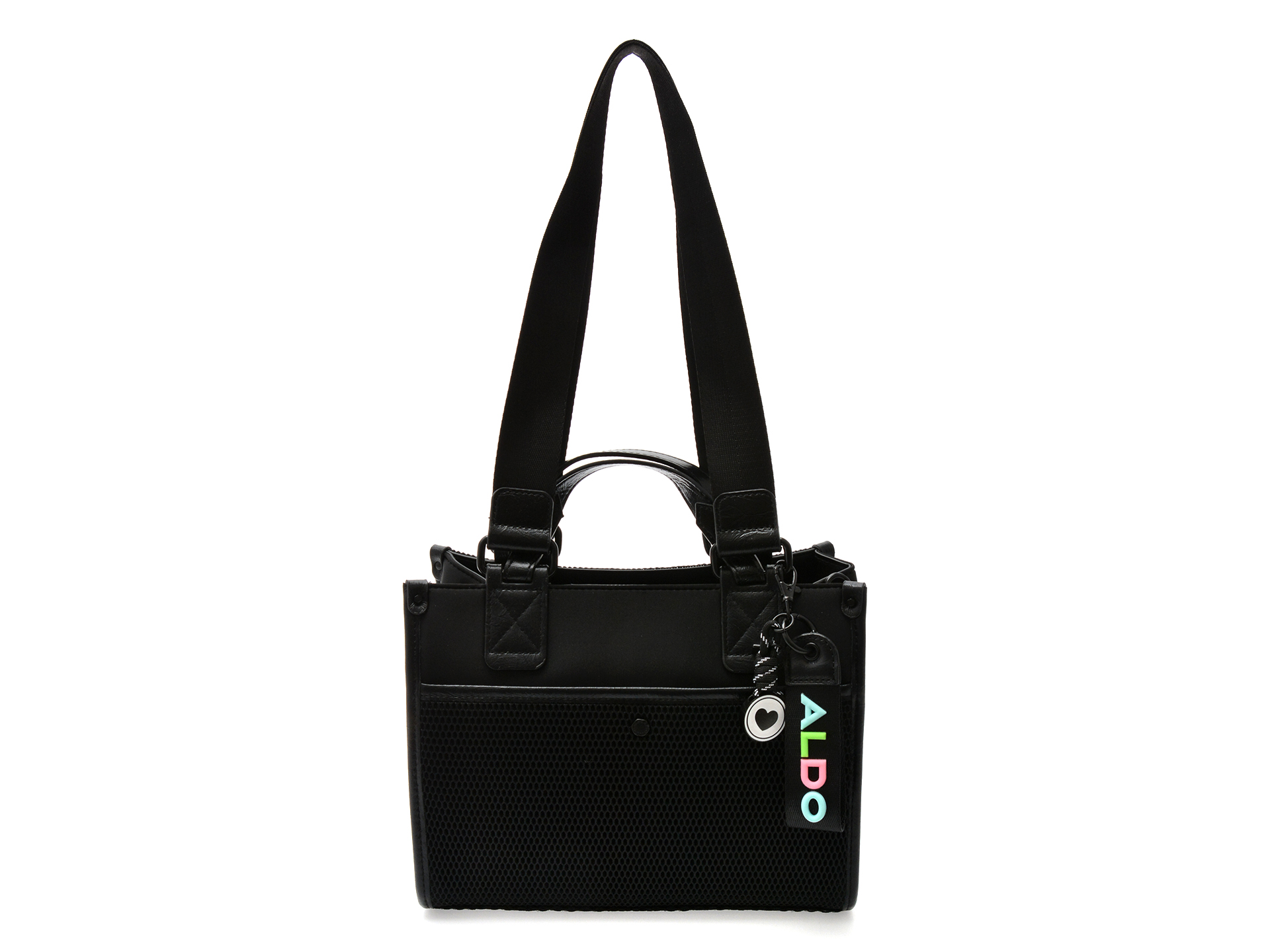 Geanta ALDO Neagra Textil | Eleganta si Stil