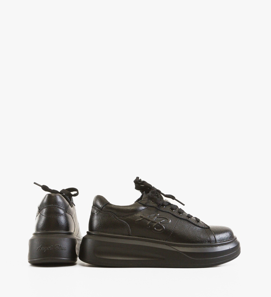 Sneakers Dama Abbe Negru - Stil si Confort - imagine 6