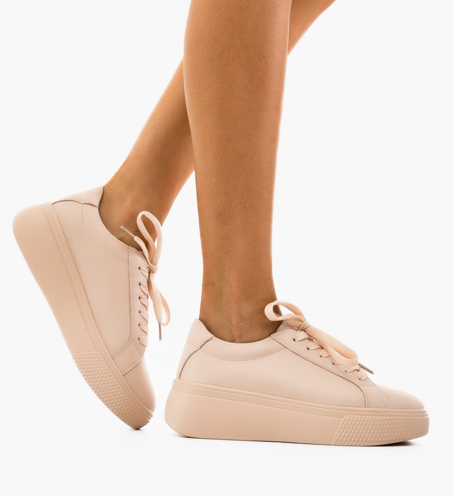 Sneakers Dama Korso Roz | Confort și Stil Urban - imagine 2