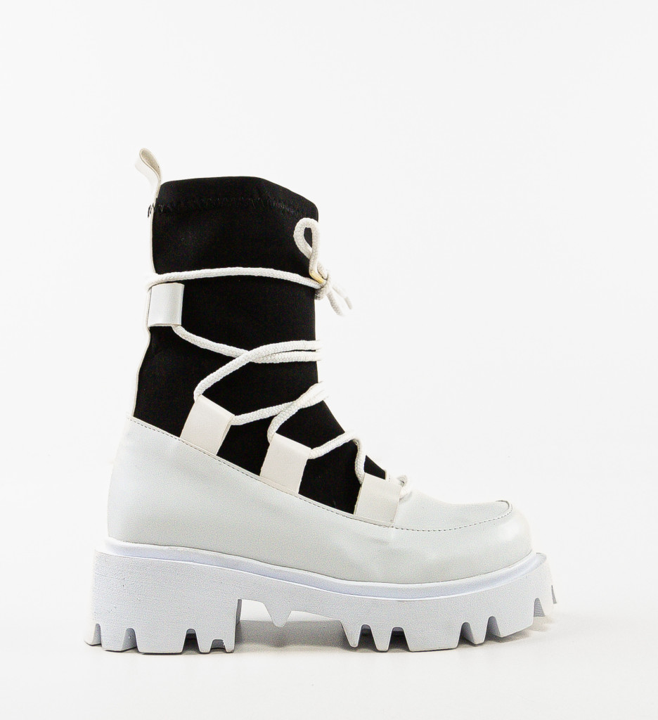 Ghete Dama Albe Elegante Henena - imagine 5