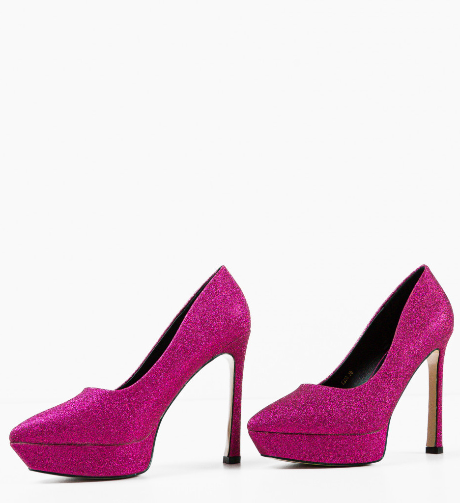 Pantofi Dama Herman Fuchsia | Stil Vibrant - imagine 7