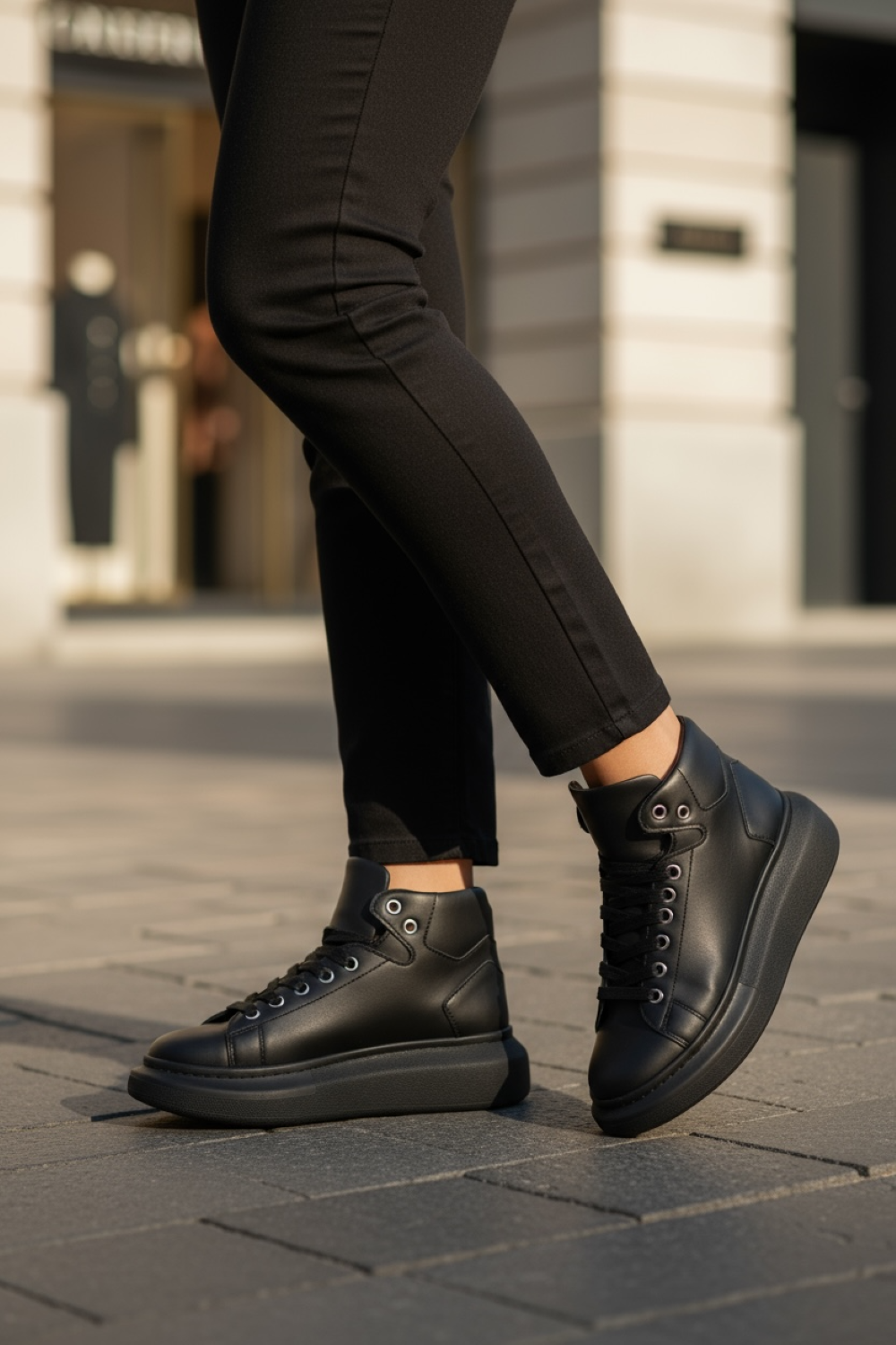 Adidasi Dama Inalti Negri Comozi | Model 6616