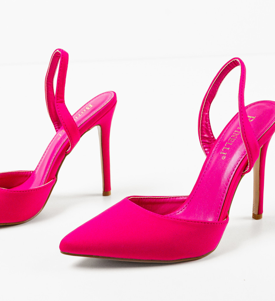 Pantofi Toc Ruruma Fuchsia | Eleganță Remarcabilă - imagine 6