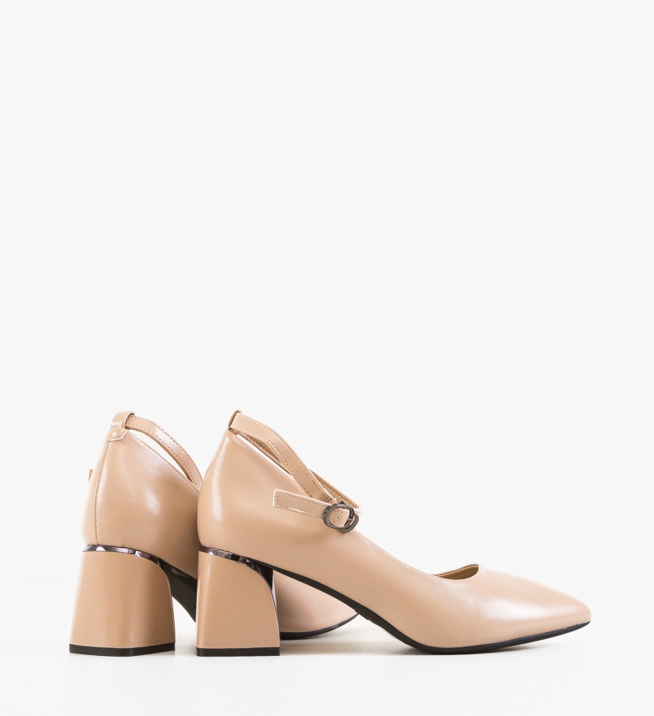 Pantofi Sakre Nude - Eleganță și Stil - imagine 3