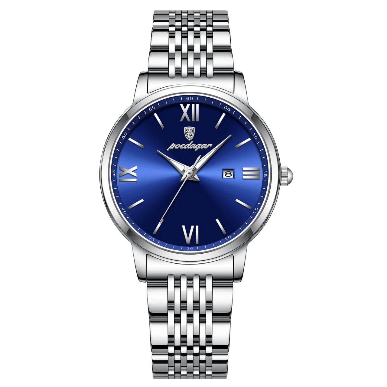 Poedagar CS1682 - Ceas Dama Elegant Argintiu