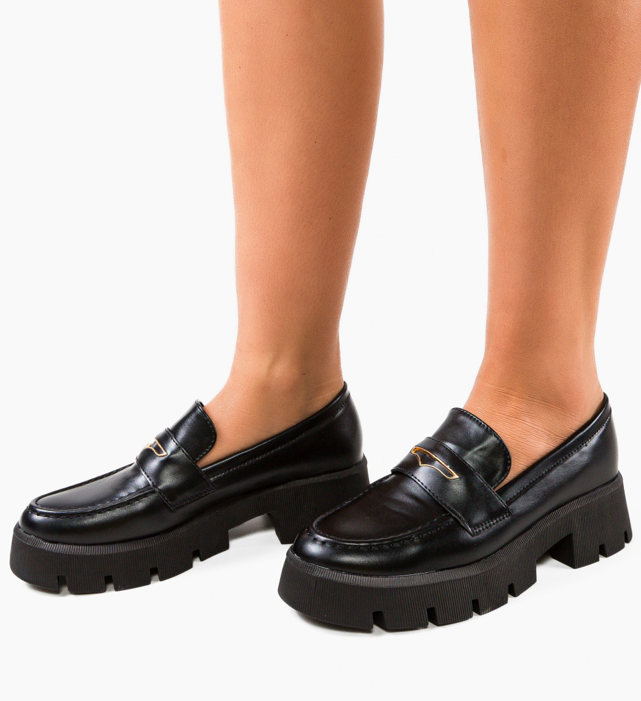 Pantofi Casual House Negre - Confort și Stil - imagine 3