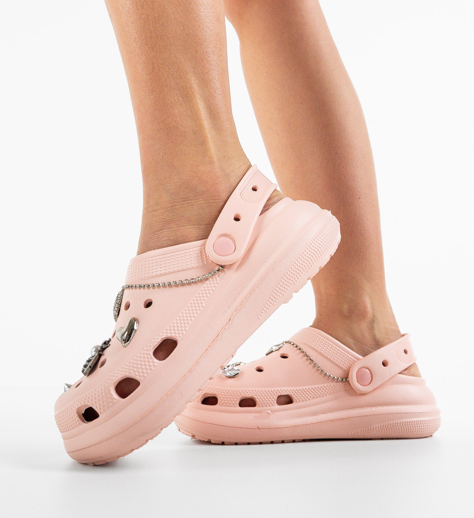 Papuci Dama Sintra Roz - Confort și Stil - imagine 1