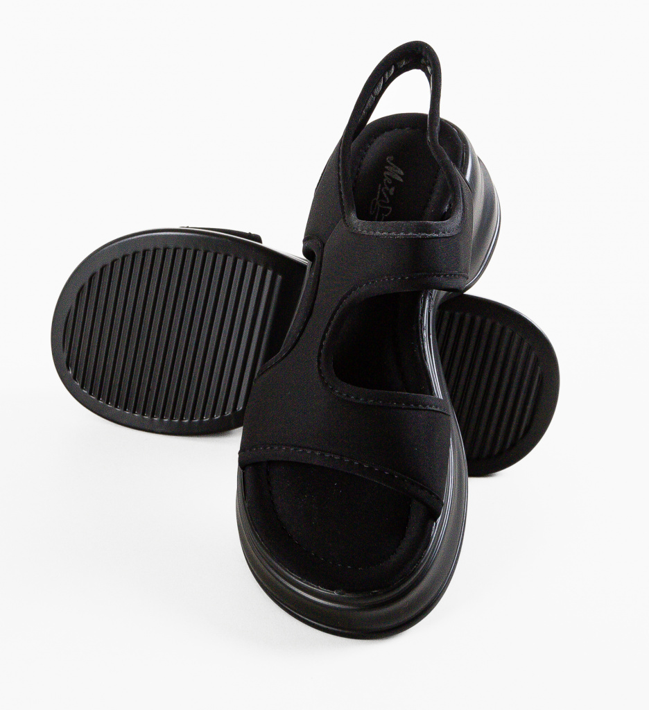 Sandale Ladaniva Negre | Eleganță și Confort - imagine 5