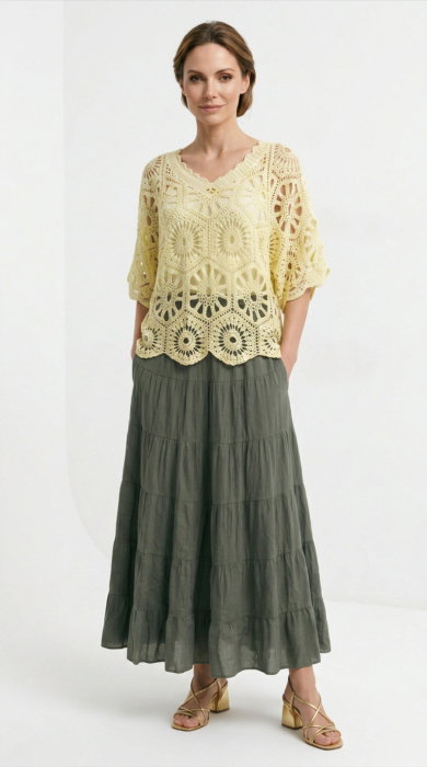 Bluza de vara brodata Shopika