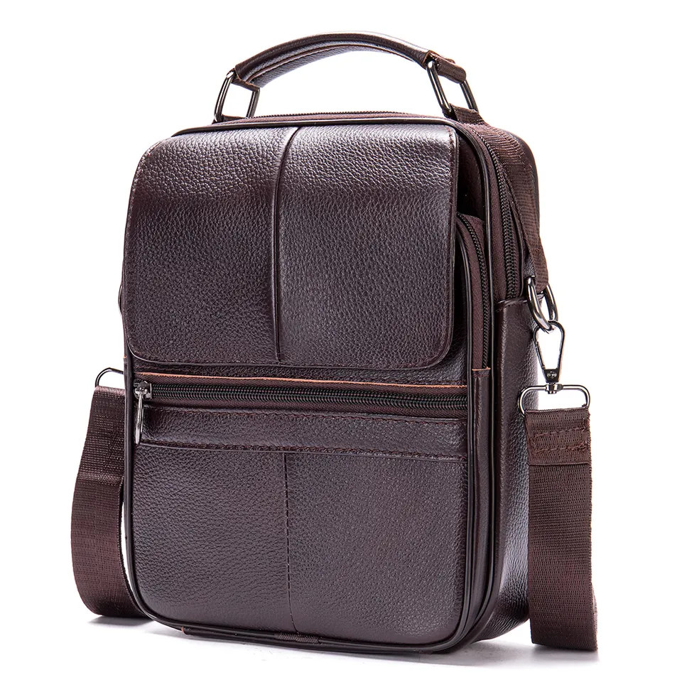 Geanta Barbati Conrad GT2059 Piele Naturala Maro