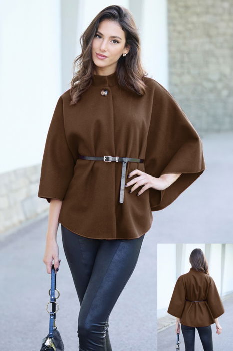 Jacheta Poncho Shopika Maro | Stil Modern