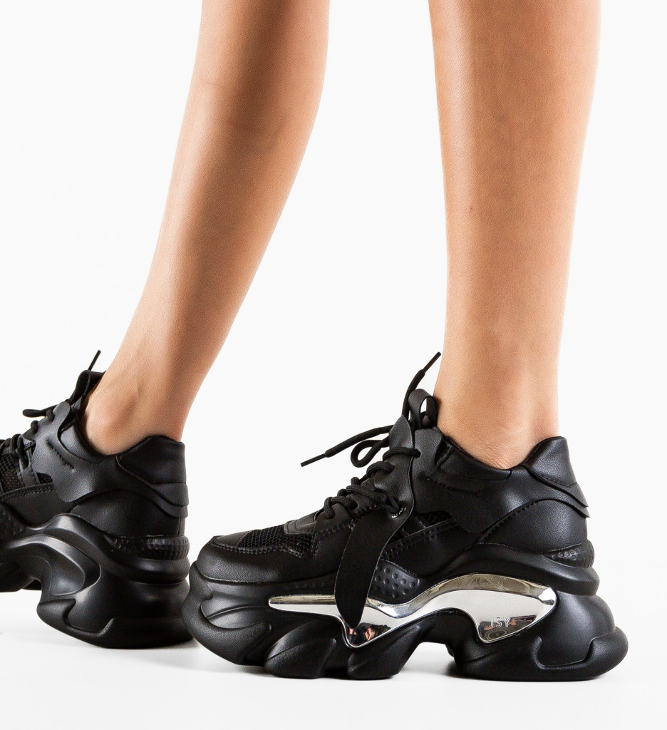Sneakers Koskol Negri - Confort și Stil - imagine 3