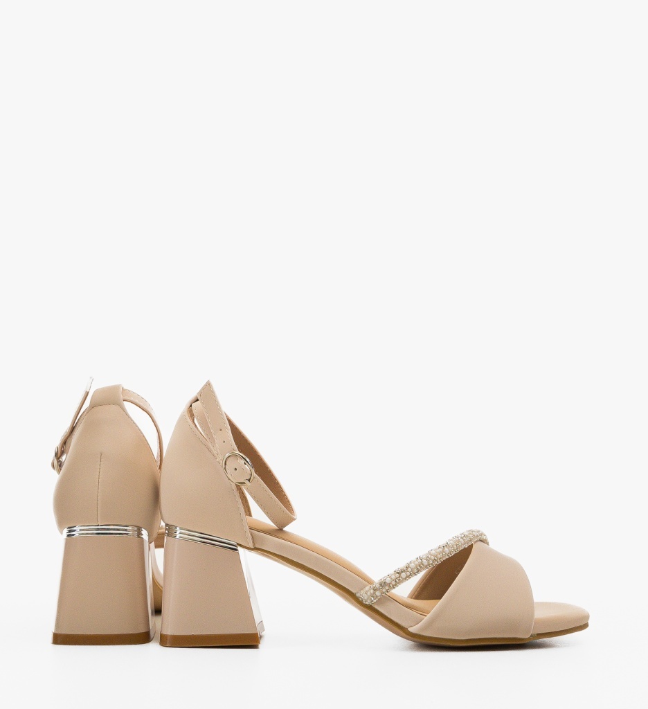 Sandale Orad Bej Elegante și Confortabile - imagine 4