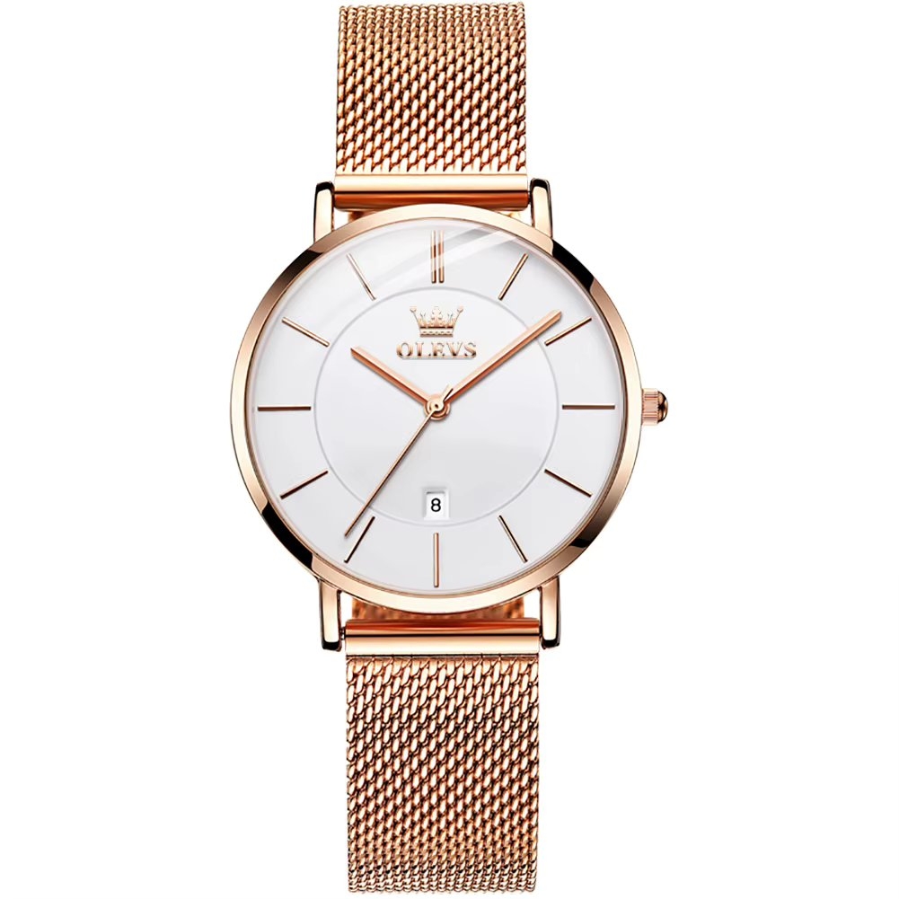 Ceas Dama Olevs CS1922 Rose Gold Elegant