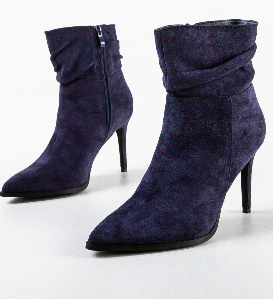 Botine Dama Ving Bleumarin | Eleganță și Stil - imagine 7