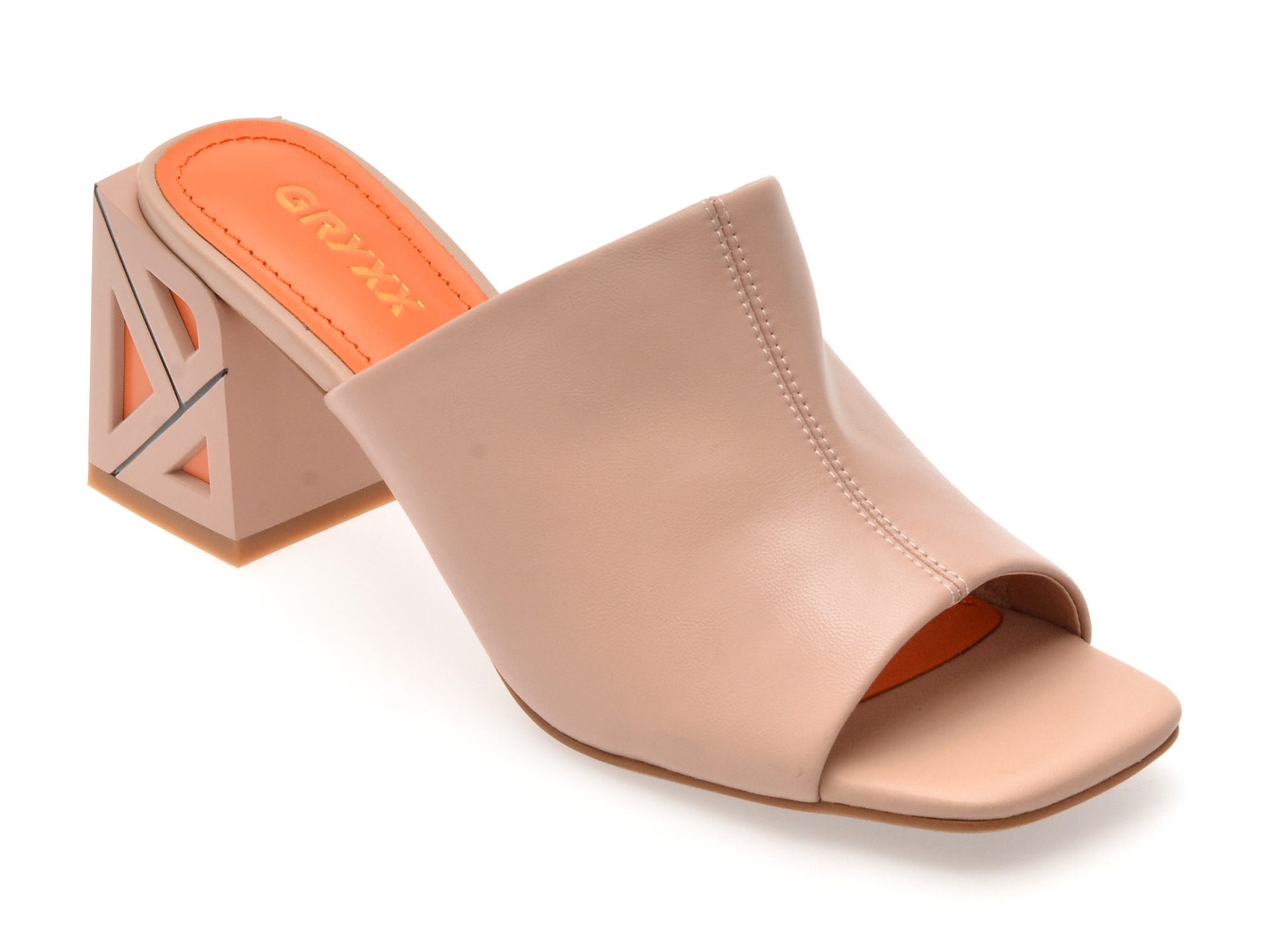 Papuci GRYXX Nude din Piele | Confort și Stil