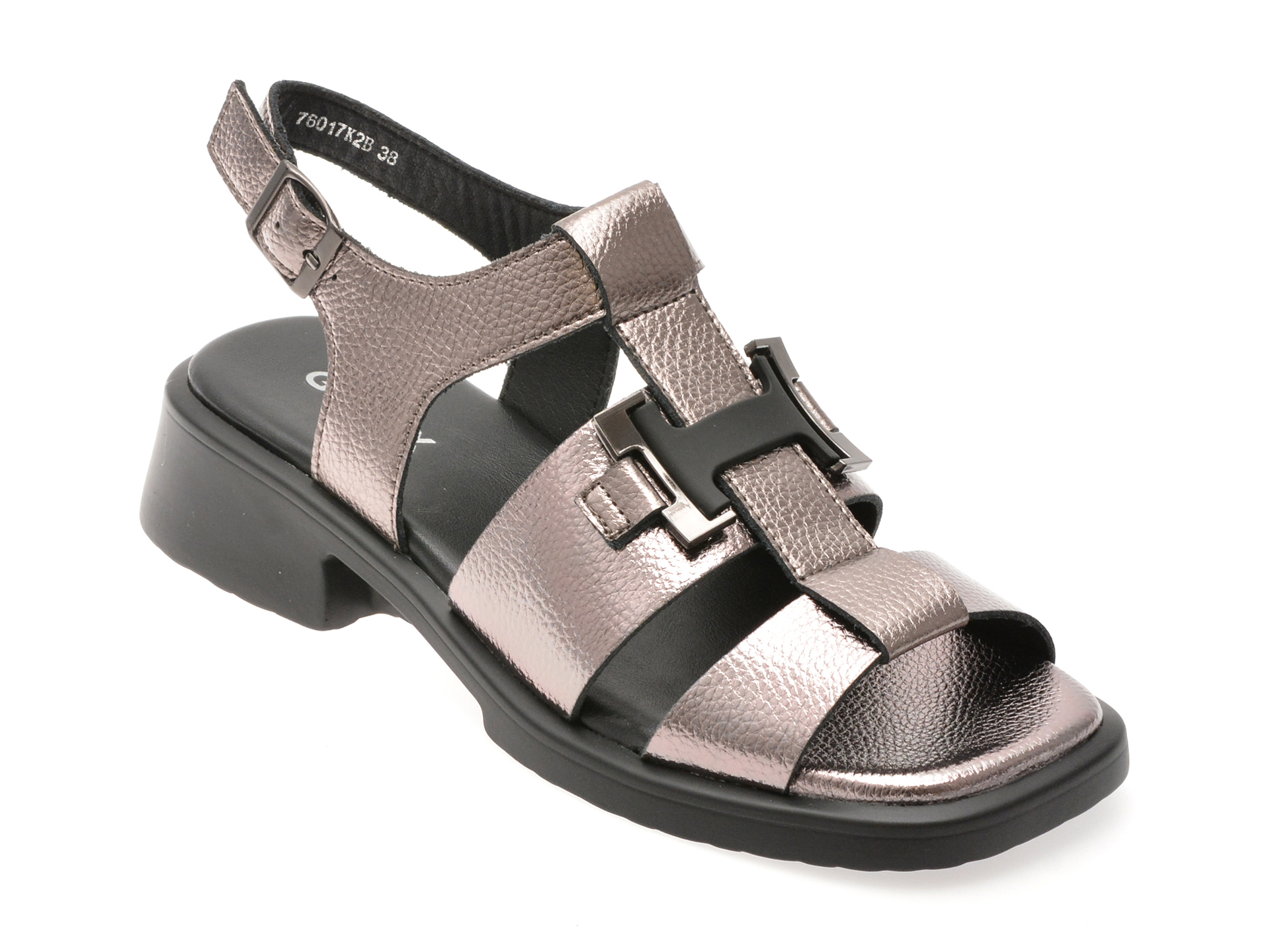 Sandale Gryxx Argintii Piele Naturala | Eleganță și Stil