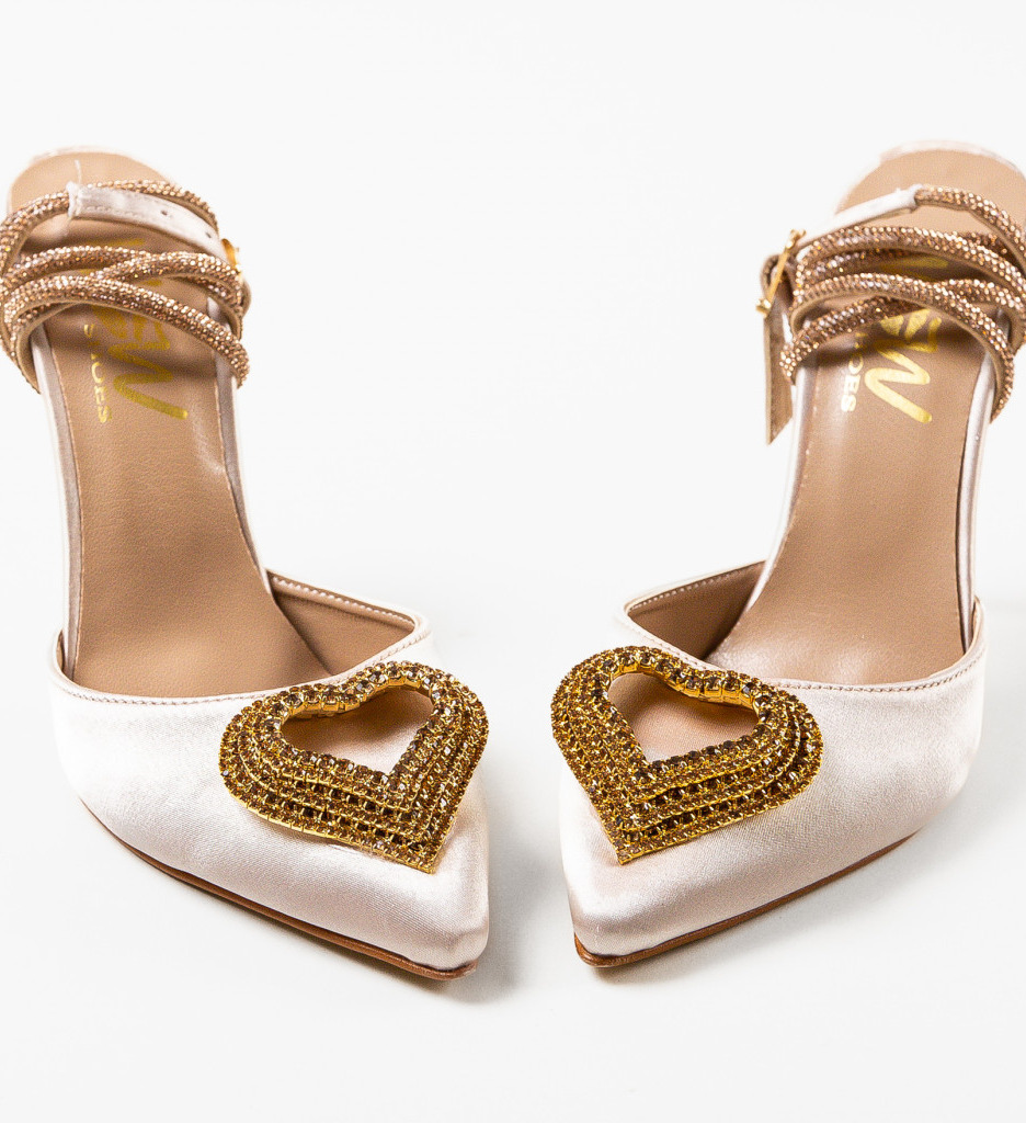 Pantofi Toc Bej Tabaga | Eleganță și Stil - imagine 6