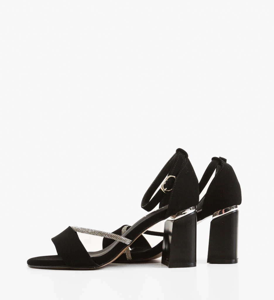 Sandale Toc Sanfor Negre - Eleganță și Stil - imagine 5