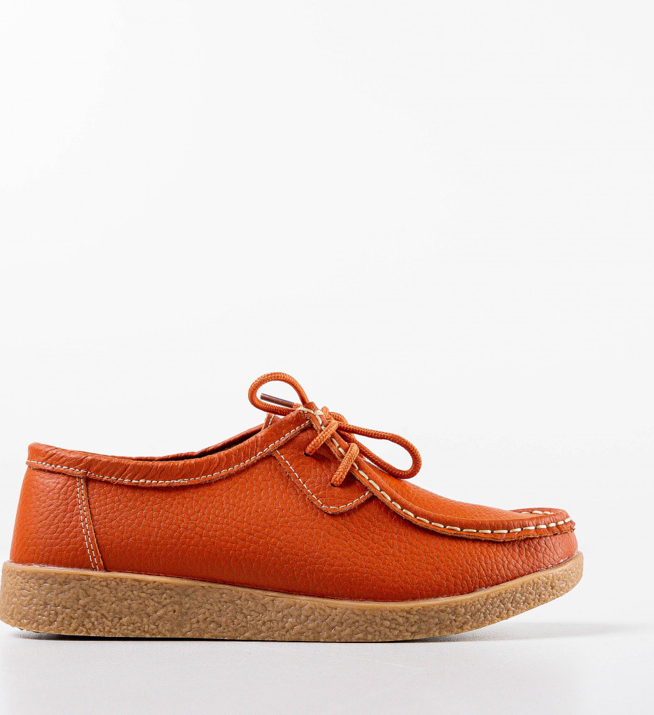 Pantofi Casual Niko Portocalii - Confort și Stil - imagine 4