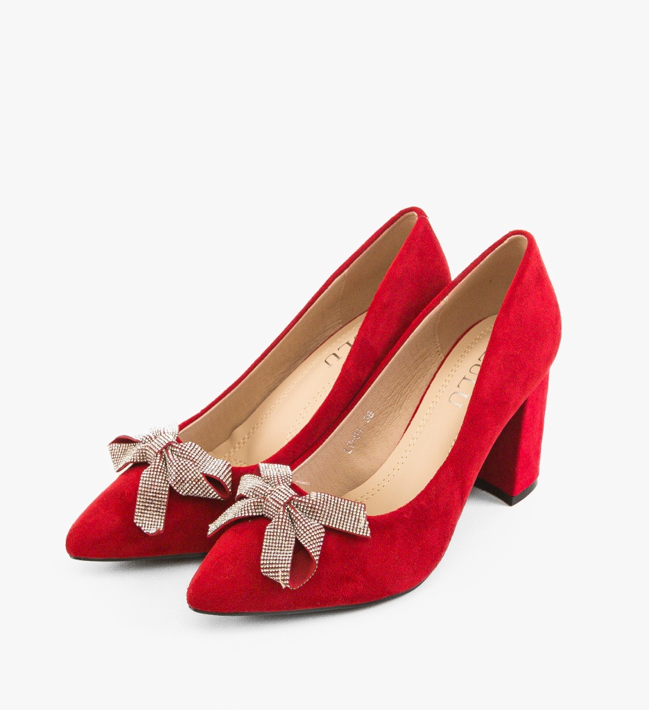 Pantofi Yesee Rosii | Eleganță și Stil - imagine 5