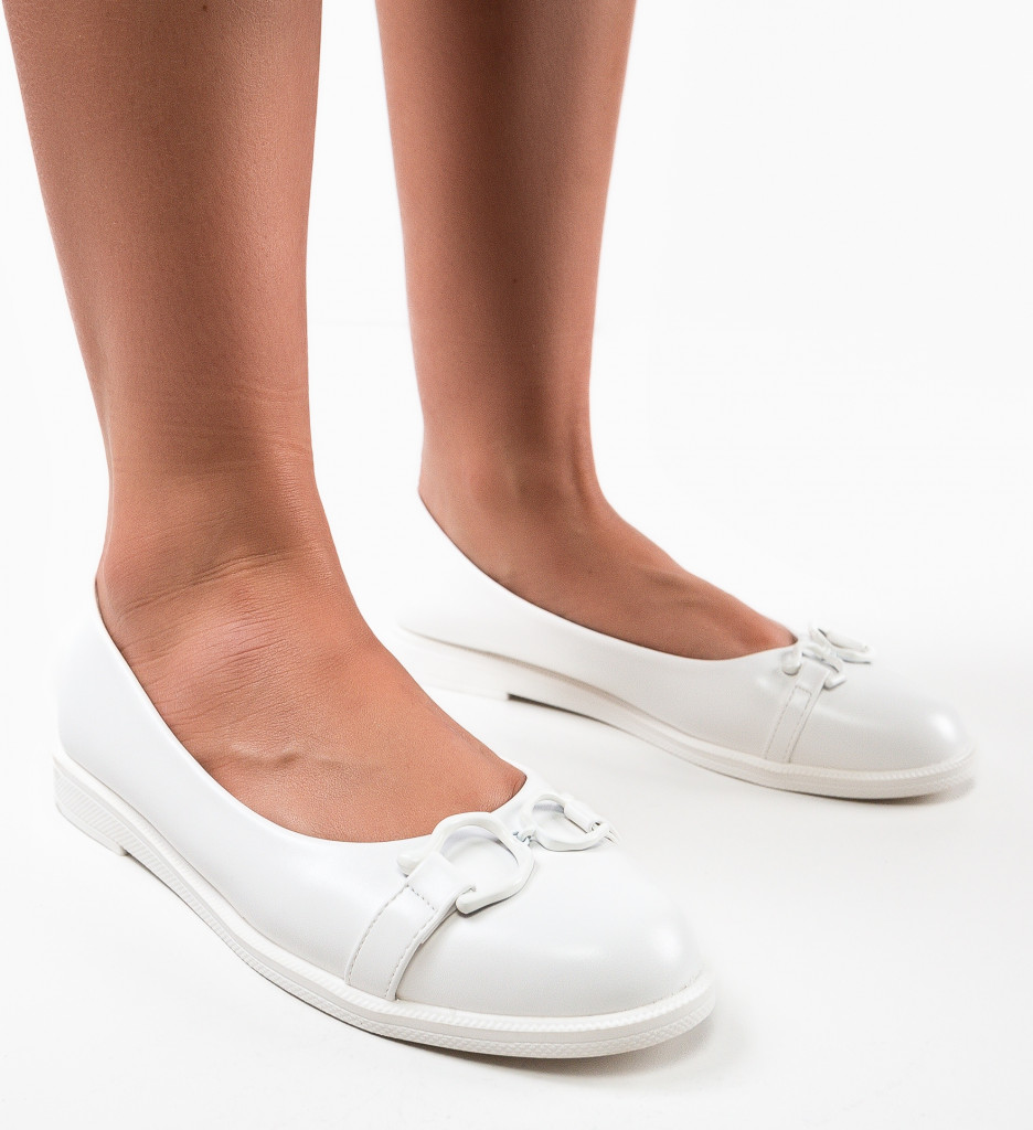 Pantofi Casual Dama Starry Albi Confort