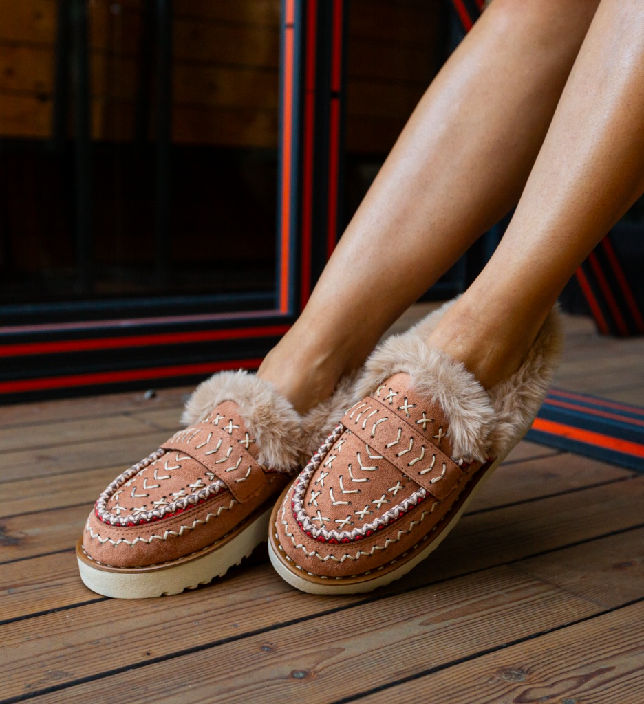 Pantofi Chunky Camel | Stil și Confort Zilnic - imagine 6