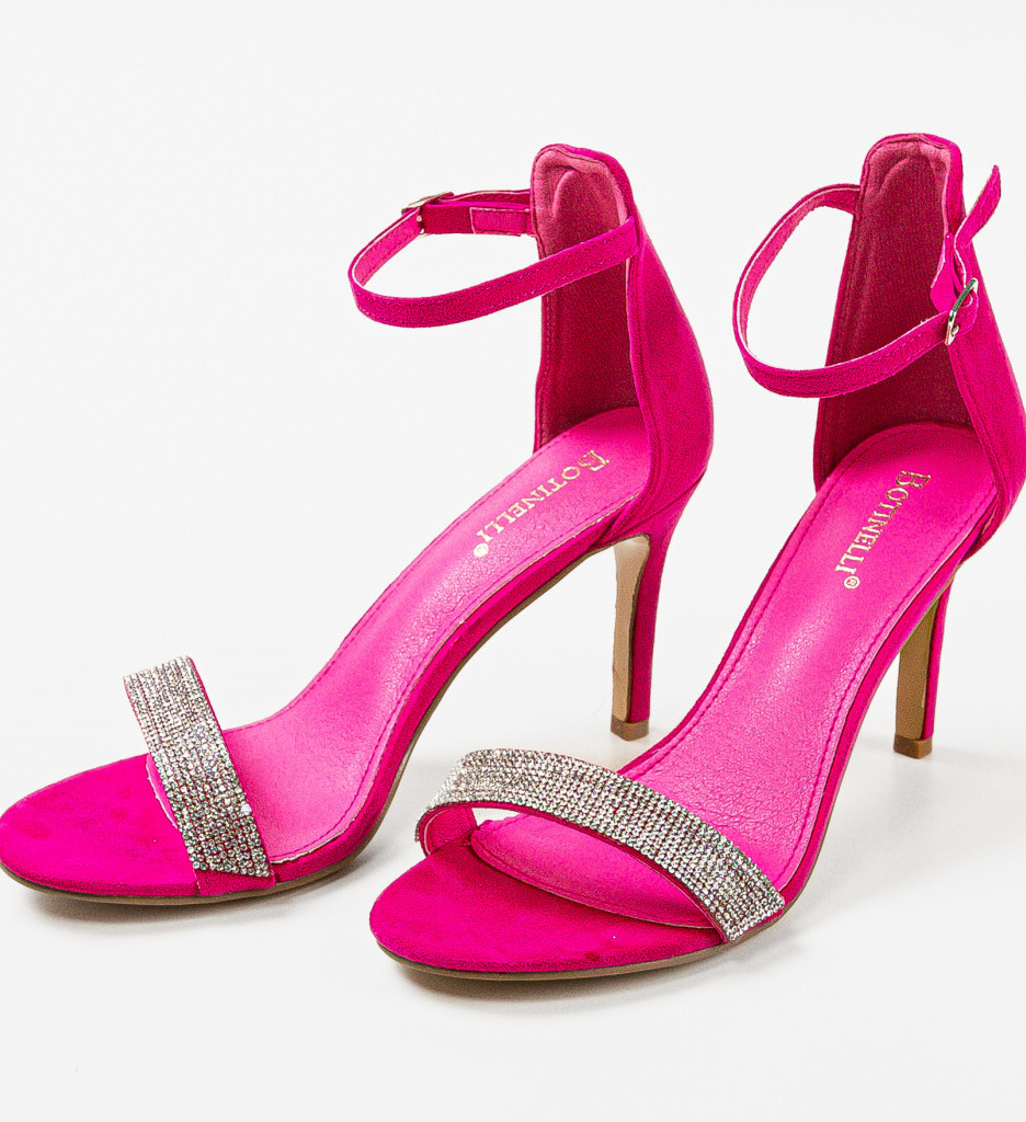 Sandale Kandrev Fuchsia - Eleganță și Stil - imagine 4