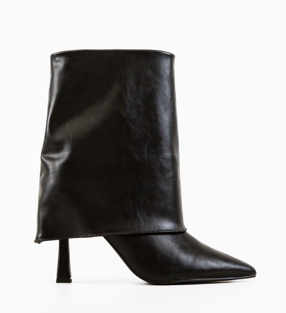 Botine Dama Kanel Negre | Eleganță și Stil - imagine 4