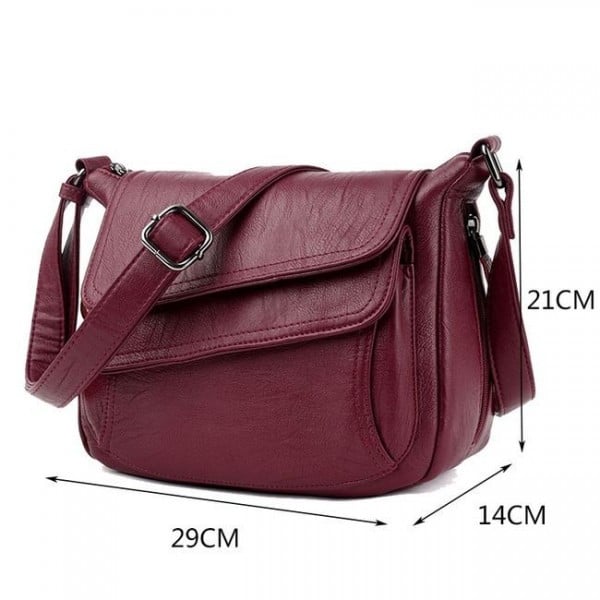 Geanta Himili Bordeaux, Eleganta si Functionala - imagine 3