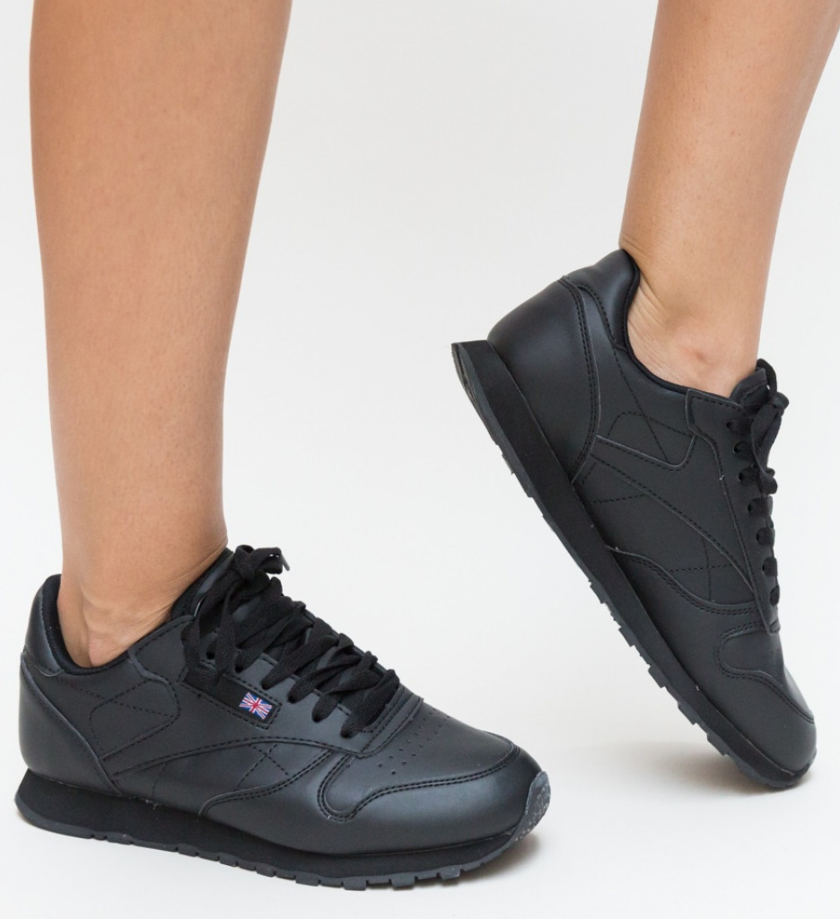 Pantofi Sport Pangolier Negri - Confort și Stil
