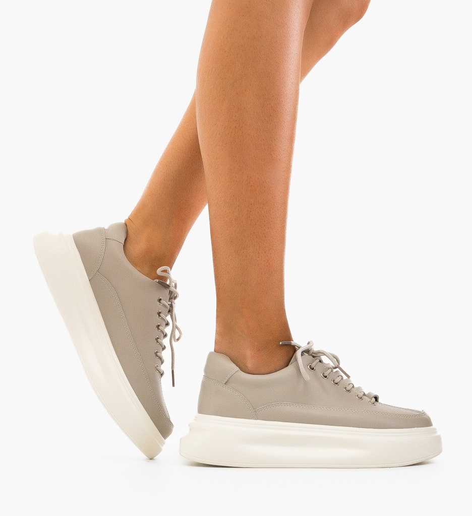 Sneakers Wade Gri Dama - Confort și Stil Urban