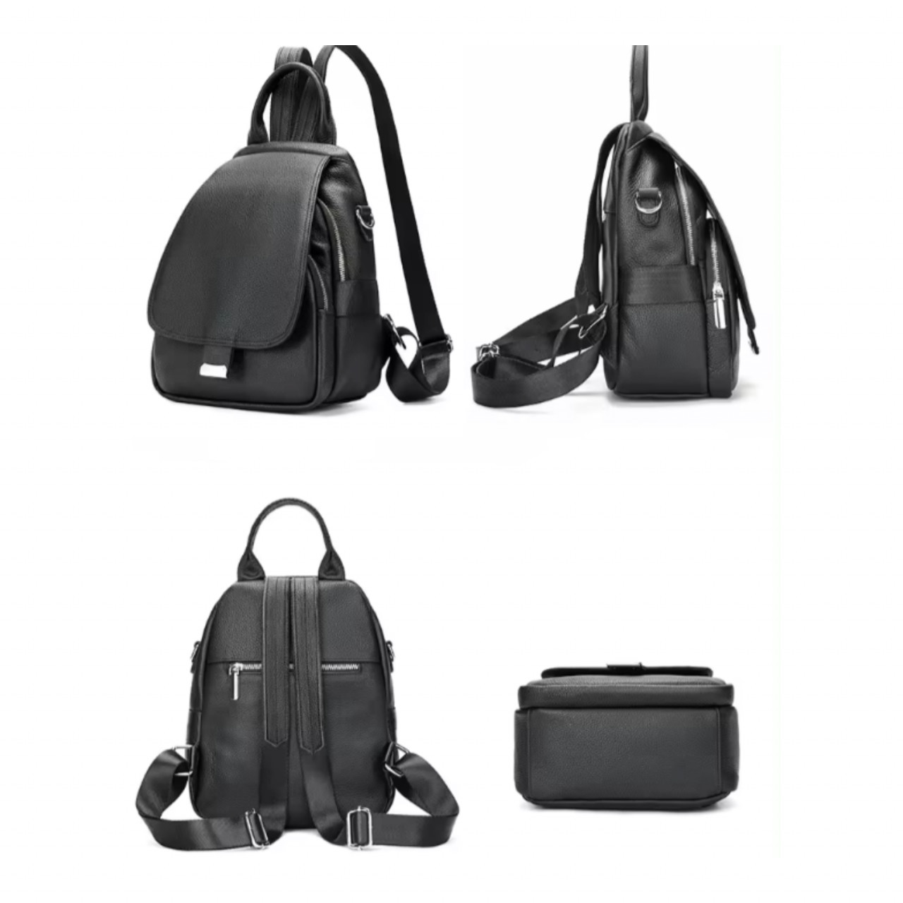Rucsac de dama Delis Persephone GT2741, piele naturala - imagine 5
